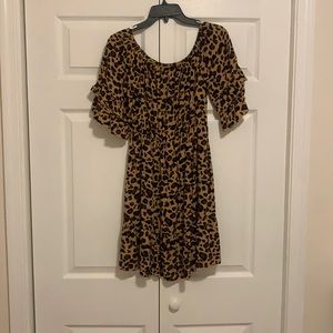 Women’s leopard dress